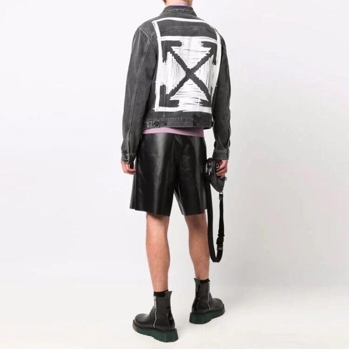 FW21 Denim Jacket Slim Fit Version Gray