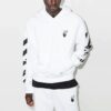 FW21 hooded Pullover Long Sleeves Version White