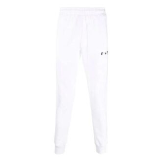 FW21 Knit Sports Pants “White”