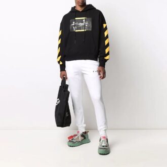 FW21 Knit Sports Pants “White”