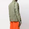 FW21 Large Alphabet Logo Printing Zipper Jacket Version Green