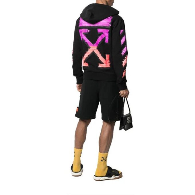 FW21 Large Arrow Printing Pattern Jacket Version Black