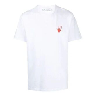 FW21 Logo Alphabet Short Sleeve Ordinary Version White