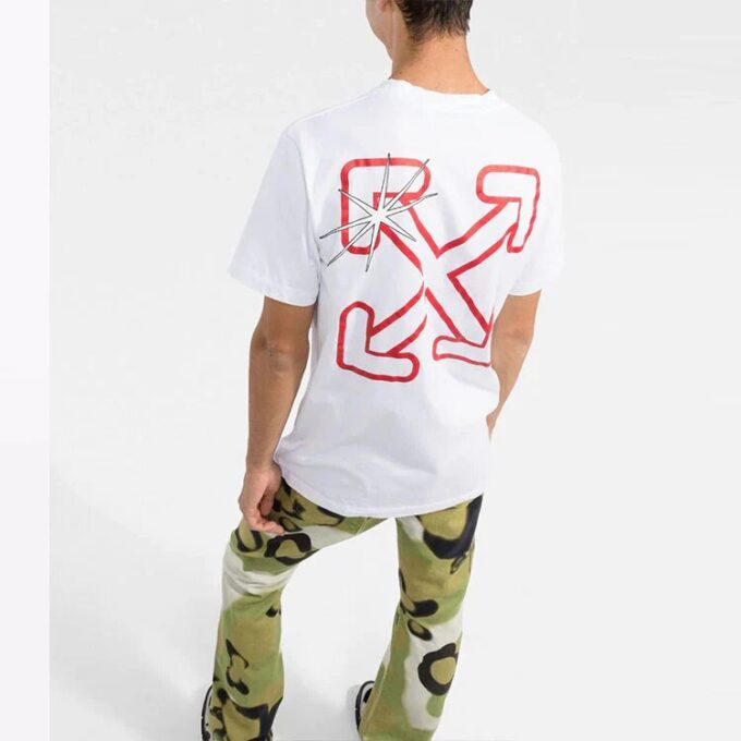 FW21 Logo Alphabet Short Sleeve Ordinary Version White