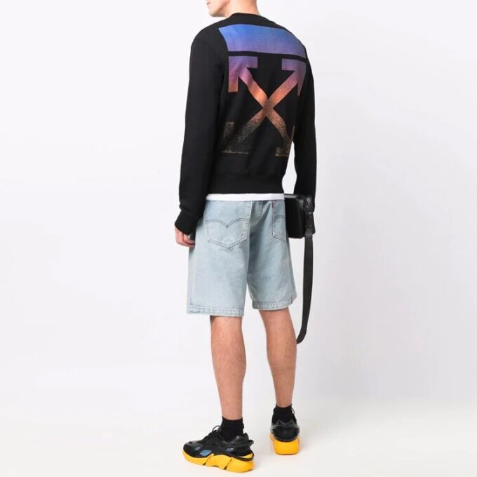 FW21 Logo Arrow Pattern Version Black