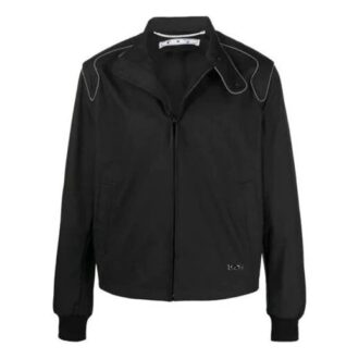 FW21 Logo aviator Jacket Version Black