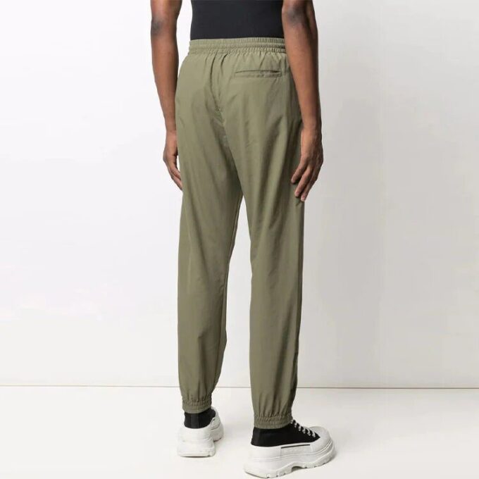 FW21 Logo Casual Long Pants Ordinary Version Dark Green