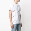 FW21 Logo Full Print Round Neck Short Sleeve Ordinary Version White