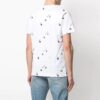 FW21 Logo Full Print Round Neck Short Sleeve Ordinary Version White