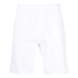 FW21 Logo Knee-Length Sports Shorts Version White