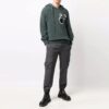 FW21 Logo Knit hooded Ordinary Version Green