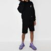 FW21 Logo Pants Sports Shorts Ordinary Version Black