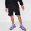 FW21 Logo Pants Sports Shorts Ordinary Version Black