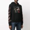 FW21 Logo Pattern Printing Pullover Ordinary Version Black