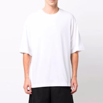 FW21 Logo Pattern Short Sleeve Loose Fit White