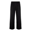 FW21 Logo Pattern Sports Long Pants Ordinary Version Black
