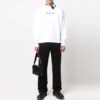 FW21 Logo Pattern Sports Long Pants Ordinary Version Black