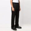 FW21 Logo Pattern Sports Long Pants Ordinary Version Black