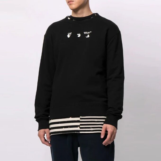 FW21 Logo Printing Loose Fit Black