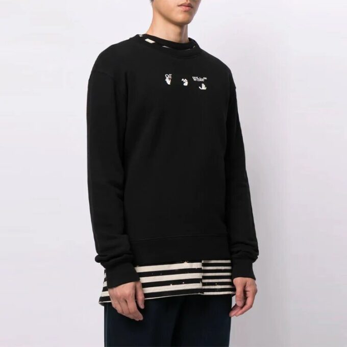 FW21 Logo Printing Loose Fit Black
