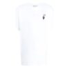 FW21 Logo Printing Round Neck Short Sleeve Loose Version White