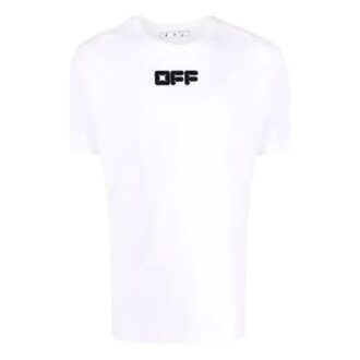 FW21 logo Printing Short Sleeve Loose Fit White
