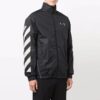 FW21 Logo Printing Windproof Jacket Ordinary Version Black