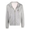 FW21 Logo Printing Zipper Ordinary Version Gray