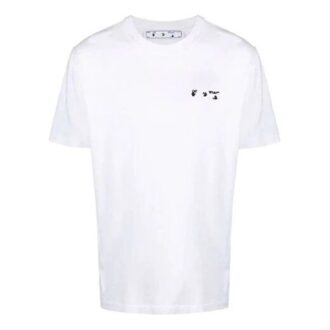 FW21 Logo Round Neck Short Sleeve Ordinary Version White
