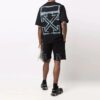 FW21 Logo Round Neck Short Sleeve Slim Fit Version Black