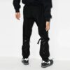 FW21 Logo Solid Color Cargo Casual Pants Ordinary Version Black