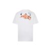 FW21 Painting Pattern Printing Round Neck Short Sleeve Loose Fit White