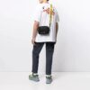FW21 Painting Pattern Printing Round Neck Short Sleeve Loose Fit White