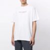 FW21 Painting Pattern Printing Round Neck Short Sleeve Loose Fit White