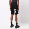 FW21 Retro Logo Sports Shorts Slim Fit Version Black