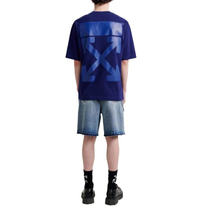 FW21 Rubber Arrow Oversized Short Sleeve Blue