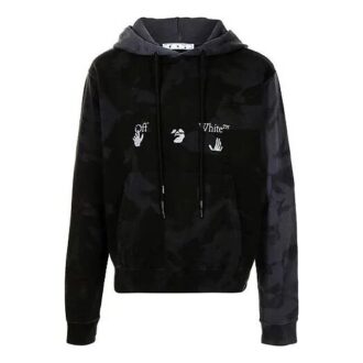 FW21 Tie Dye Alphabet Pattern Version Black
