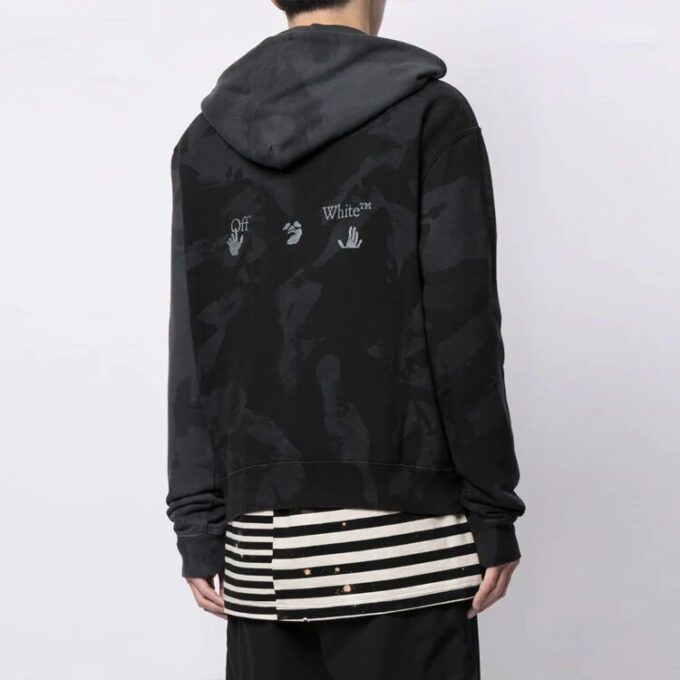FW21 Tie Dye Alphabet Pattern Version Black