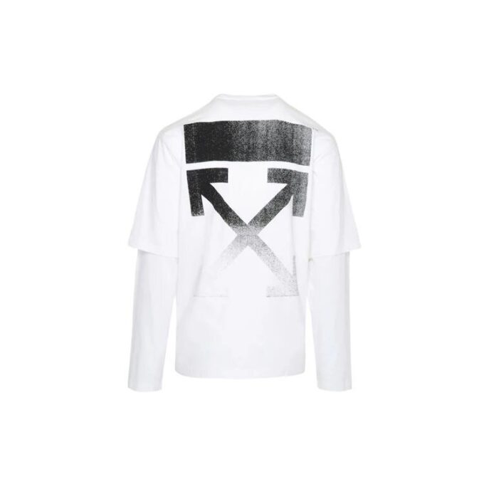 FW21 White Arrow Long Sleeves Ordinary Version Unisex White