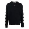 FW22 Round Pullover “Black White”