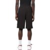 FW22 Solid Color Logo Printing Elastic Waistband Shorts Version Black