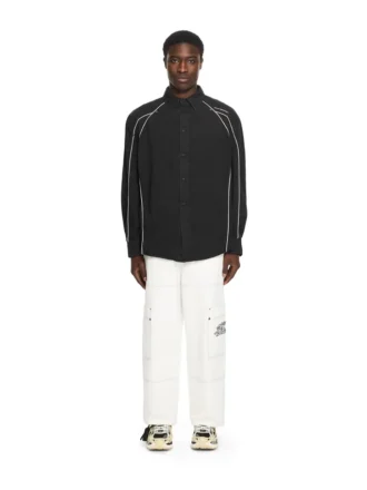 Garment-Dyed Sporty Shirt