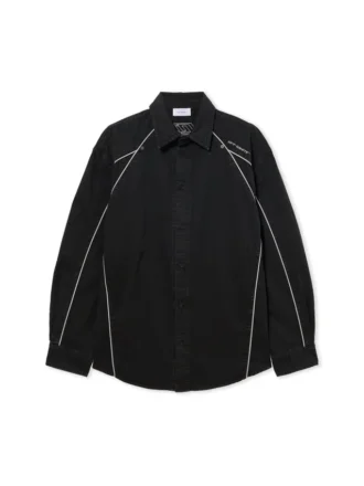 Garment-Dyed Sporty Shirt