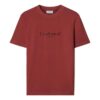 Give Me Space Cotton T-shirt “Dark Brick-red Shade”