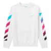 Gradient Arrows Sketch Mens Long Sleeve Sweater
