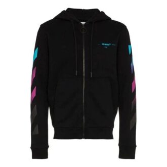 Gradient Arrows Sketch Mens Long Sleeve Sweater