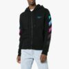 Gradient Arrows Sketch Mens Long Sleeve Sweater