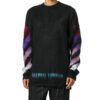 Gradient Mohair Sweater Men Black