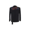 Graf Coupe” Strap Rel Single-breasted Blazer “Black”