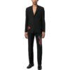 Graf Coupe” Strap Rel Single-breasted Blazer “Black”